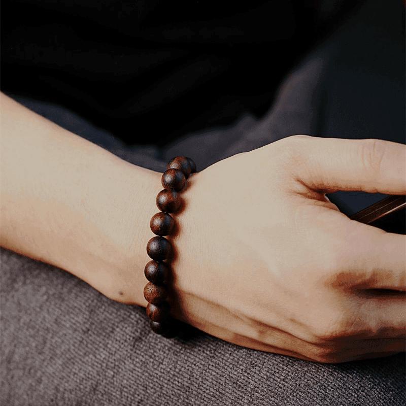 保真正宗原滋原味天然缅甸降真香紫红油高品质传统工艺手串匠心