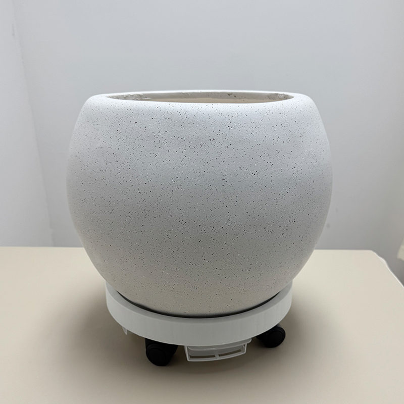 镁泥盆 客厅大型绿植花卉盆器 时尚美观透气花盆