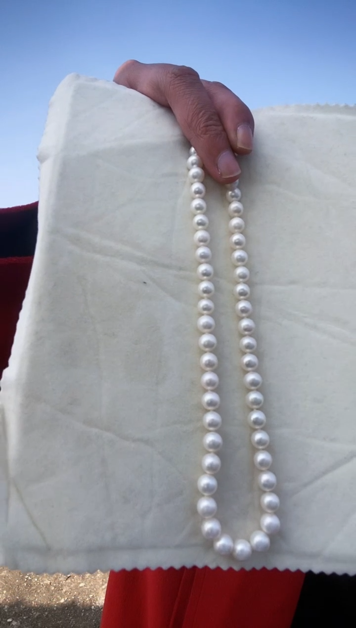 【闪购商品】淡水珍珠项链未镶嵌淡水白珠