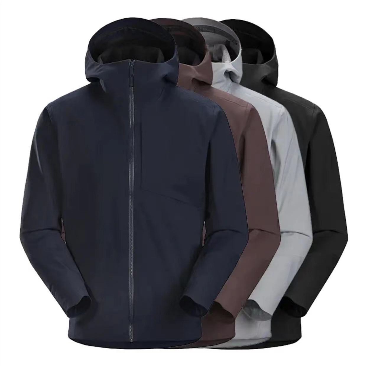 25新品！男士冬季商务 Sawye系列加绒防风防水软壳连帽夹克冲锋衣