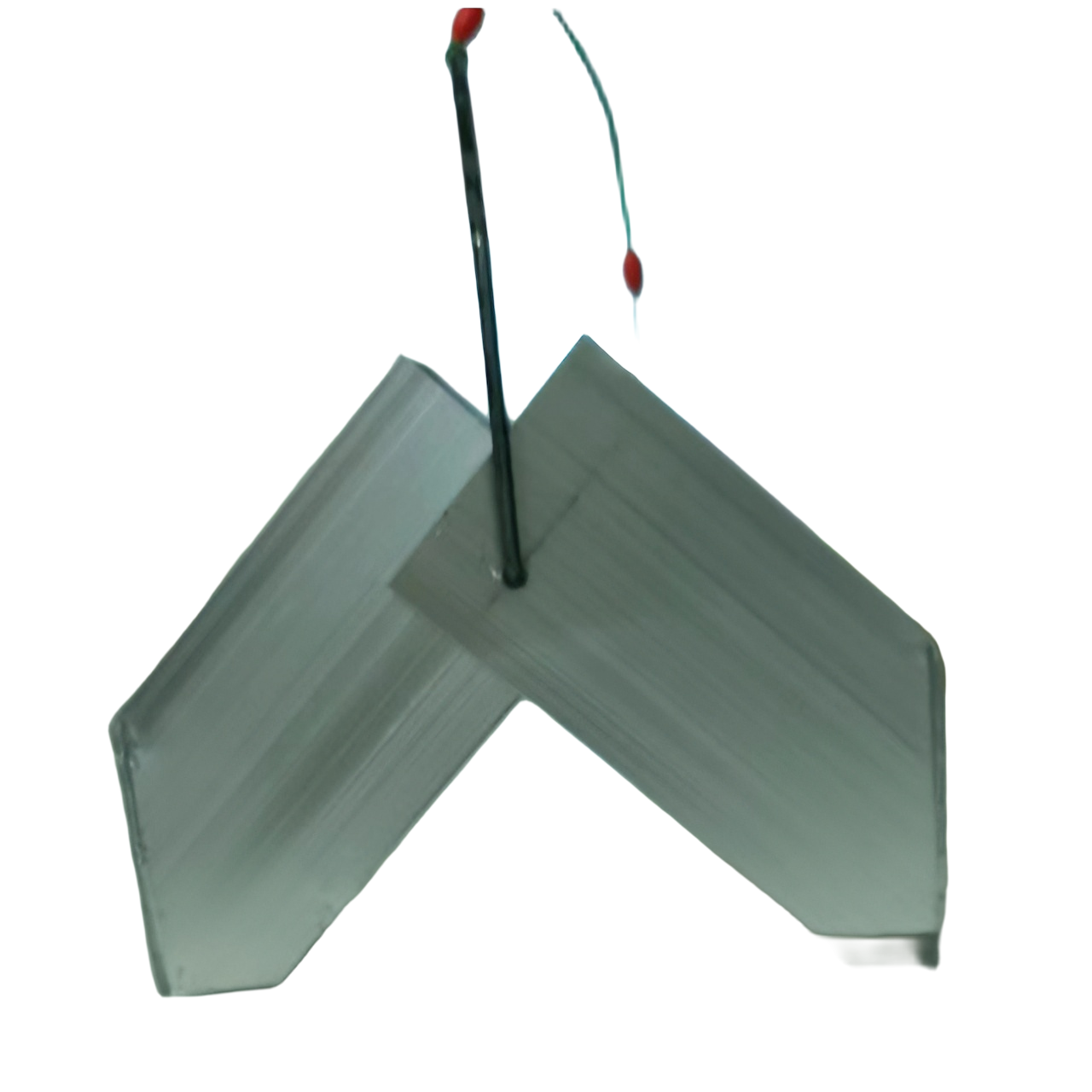 泡沫传统钓打窝流水开口沉底打窝器手工制作铝合金材质质地轻巧