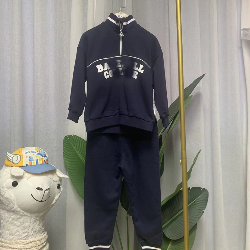B157  童装  新款秋冬款中童休闲卫衣套装 0943019B