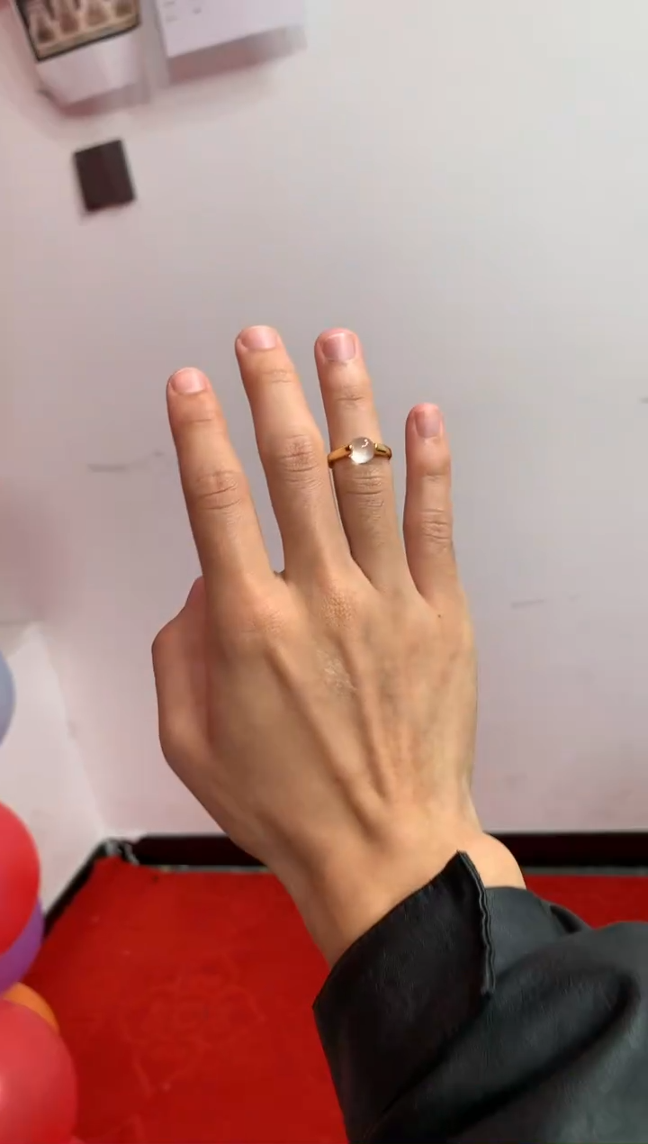 【闪购商品】石英质玉戒指/指环合金一件XQ32