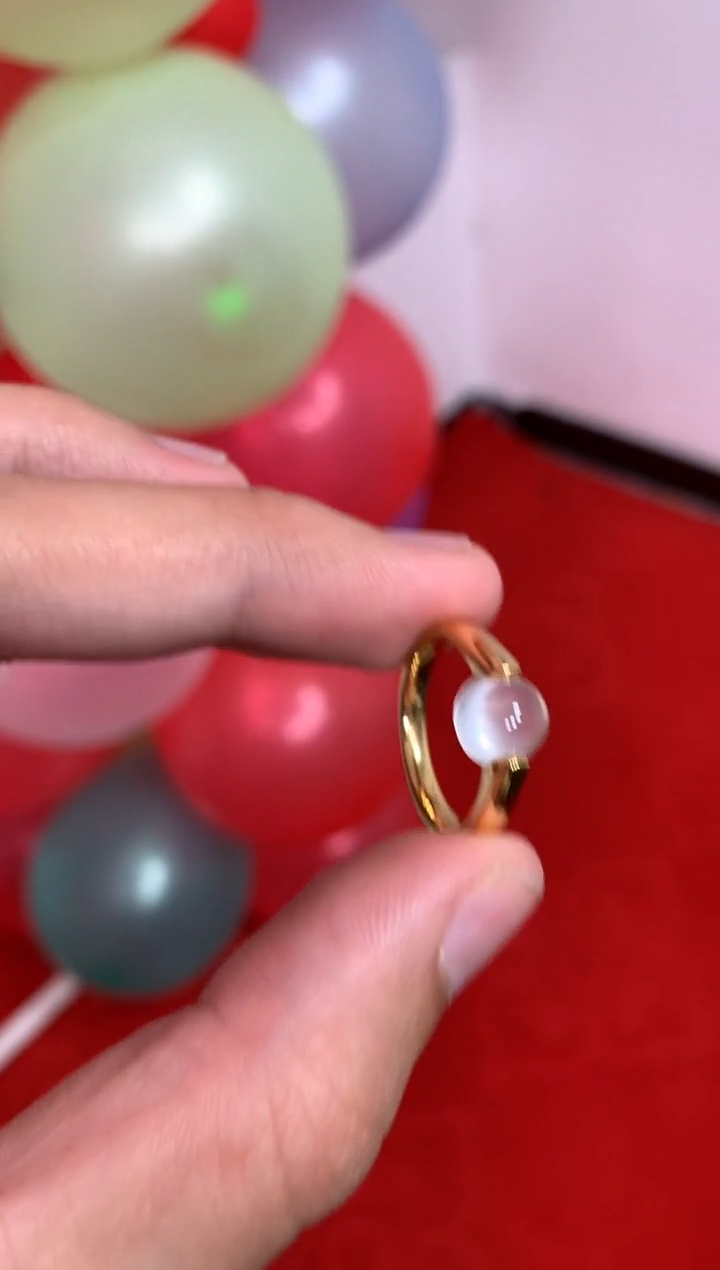 【闪购商品】石英质玉戒指/指环合金一件XQ32