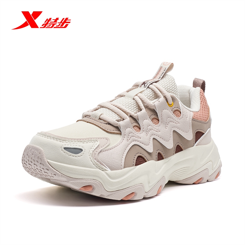 特步猫爪3.0休闲鞋情侣厚底增高户外鞋运动鞋时尚百搭