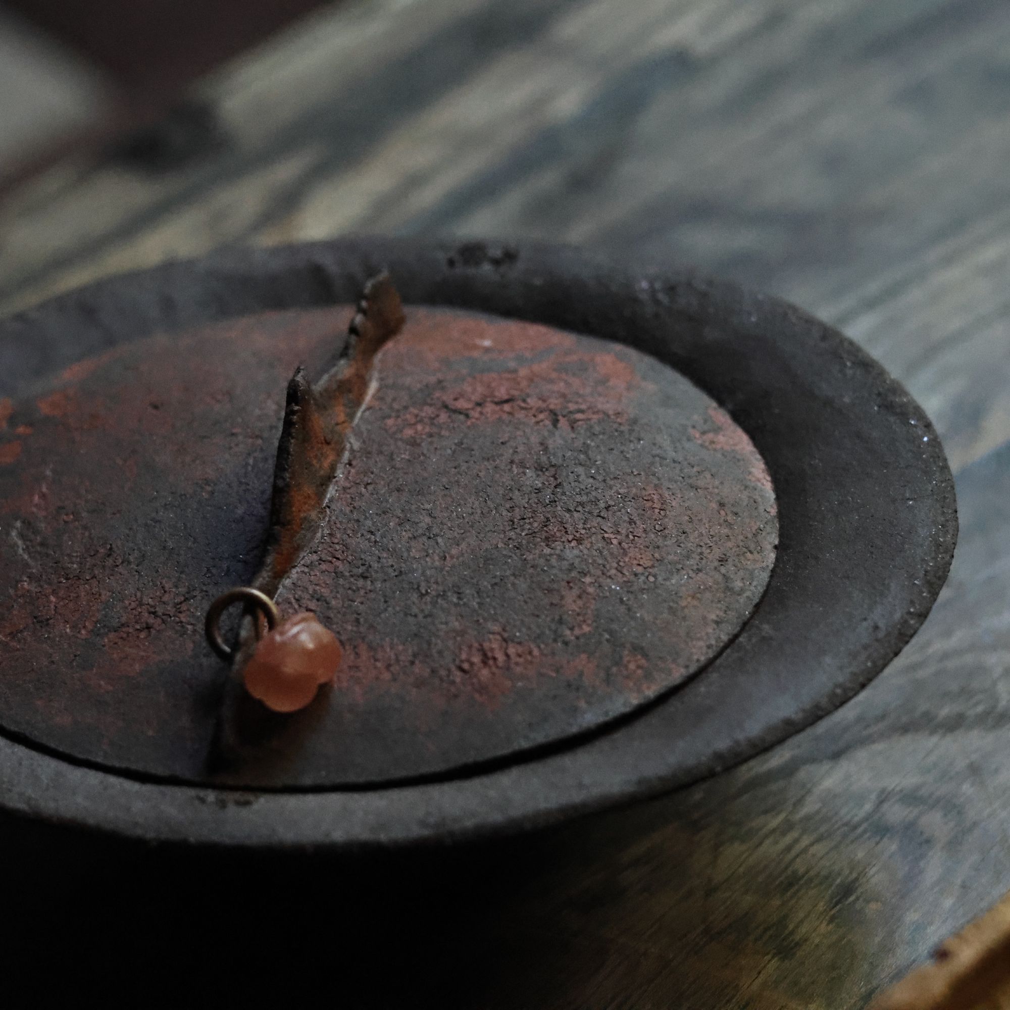 【柿间浅憩】战国红/春秋梦盖碗*原矿紫砂泥（80ml）