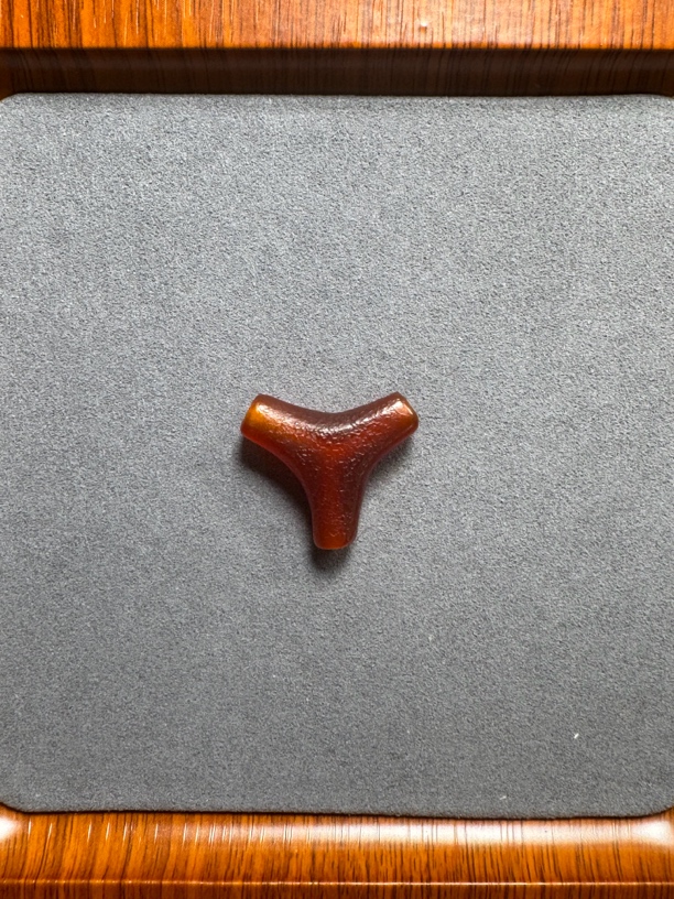 玛瑙三通 玛瑙挂件 卡10