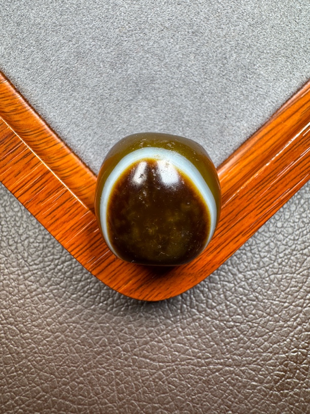 缠丝玛瑙桶形单珠 玛瑙颈饰 卡24+