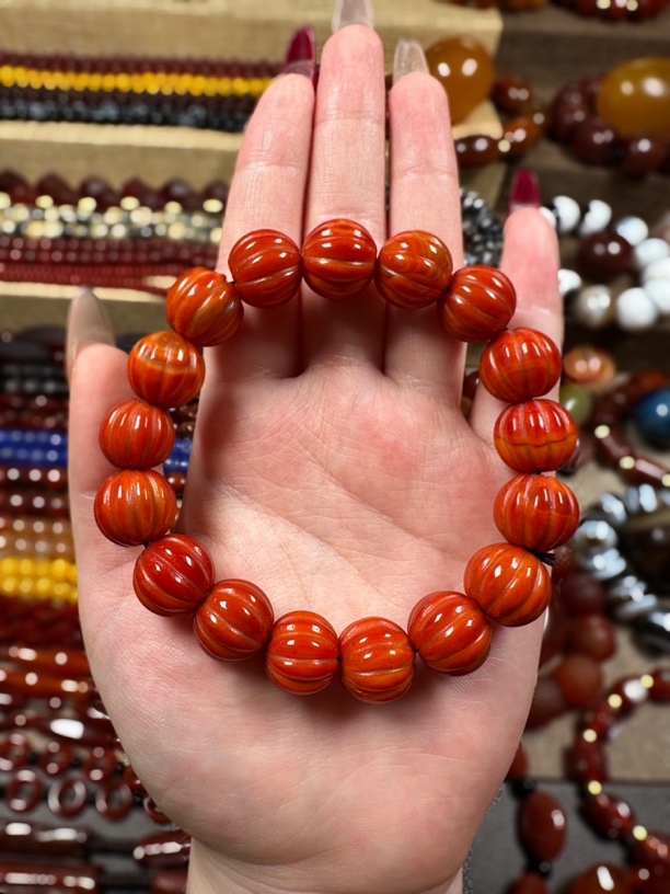 玛瑙手串 玛瑙手链 卡13+