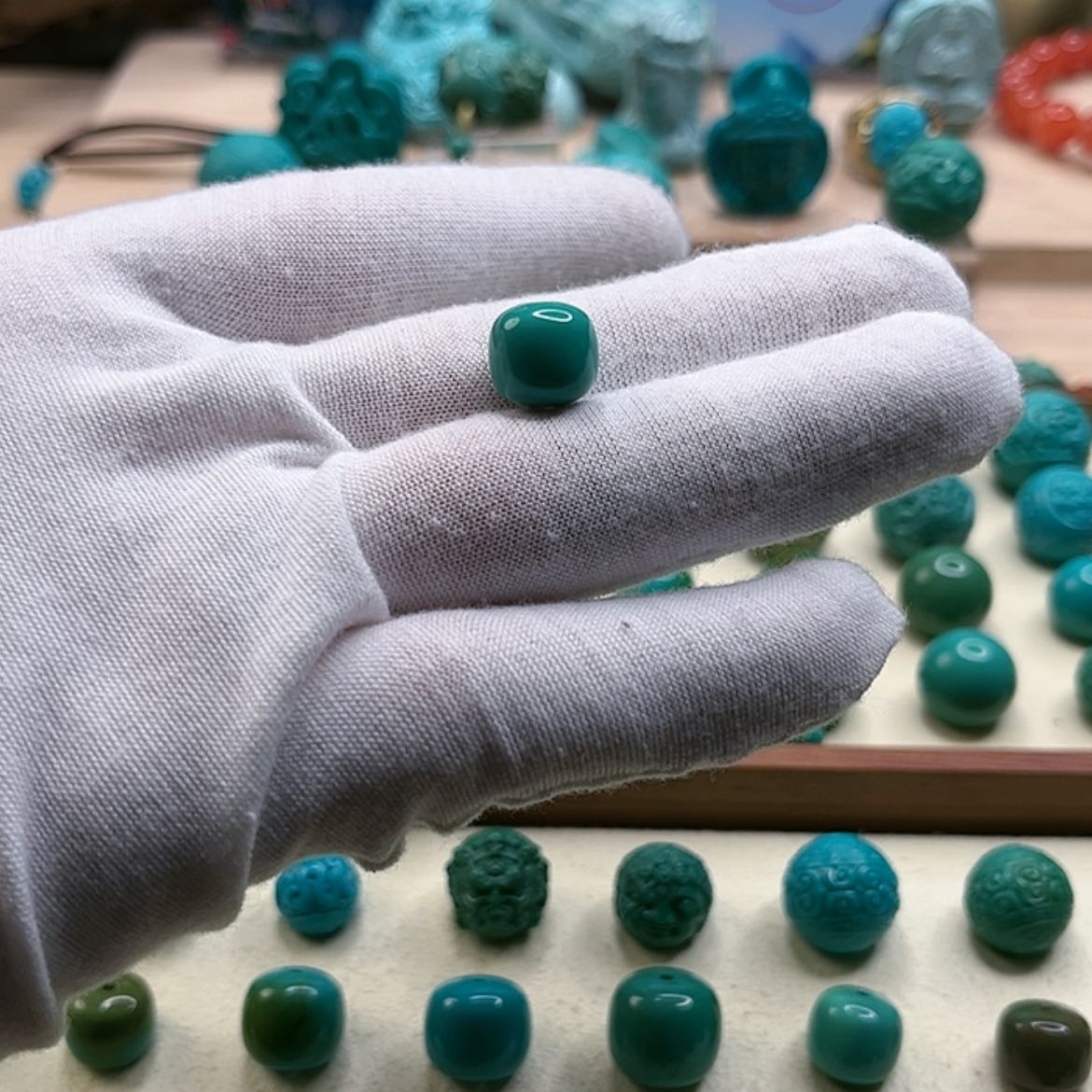 【闪购商品】绿松石绿松石未镶嵌钻*