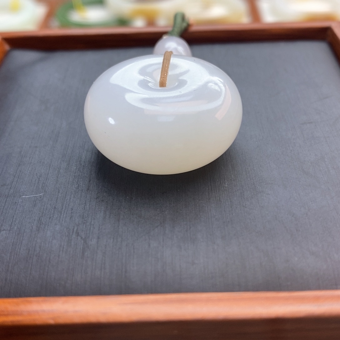 和田玉（白玉）颈饰未镶嵌