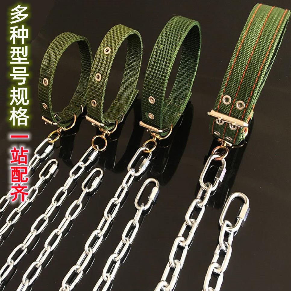 【防咬断】狗链牵引绳小中大型犬结实铁链子农村土狗栓狗绳遛狗绳