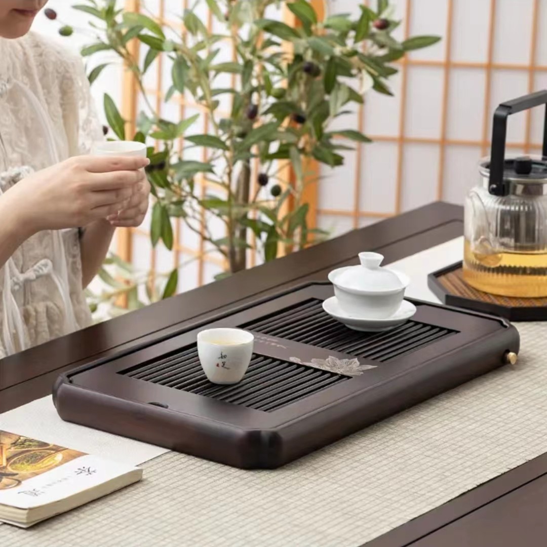 莲蓬大50*28*4cm小型茶盘家用大丰收茶台功夫茶