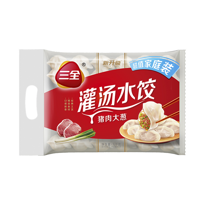 三全灌汤水饺 猪肉大葱 1kg