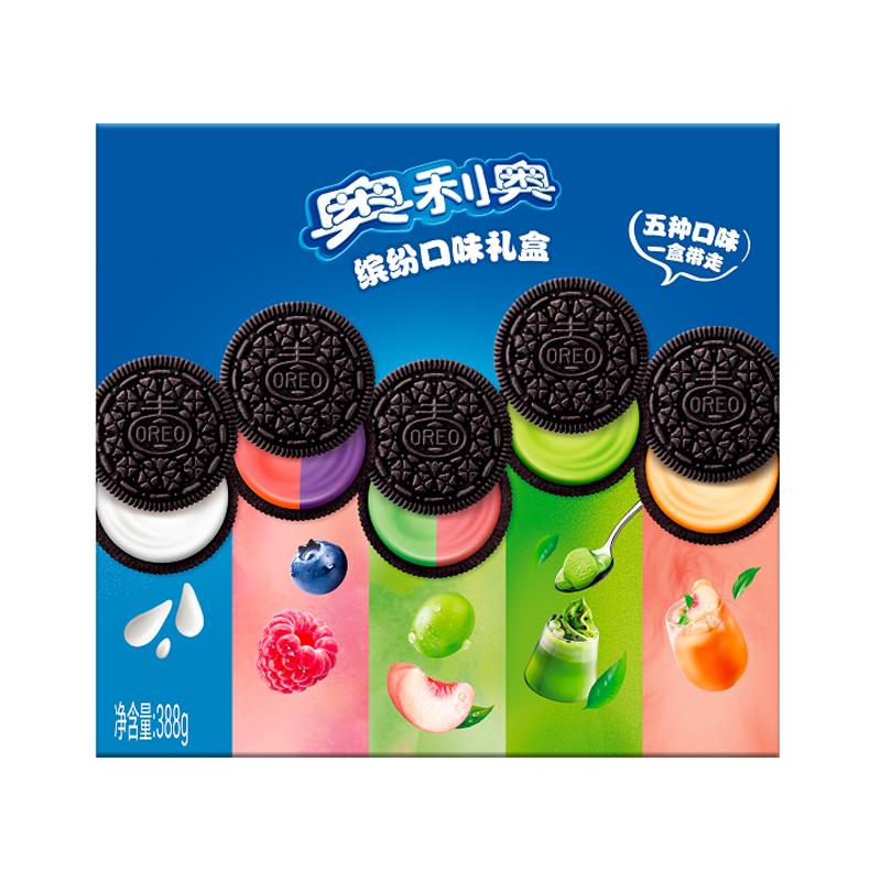 奥利奥缤纷口味礼盒 388g