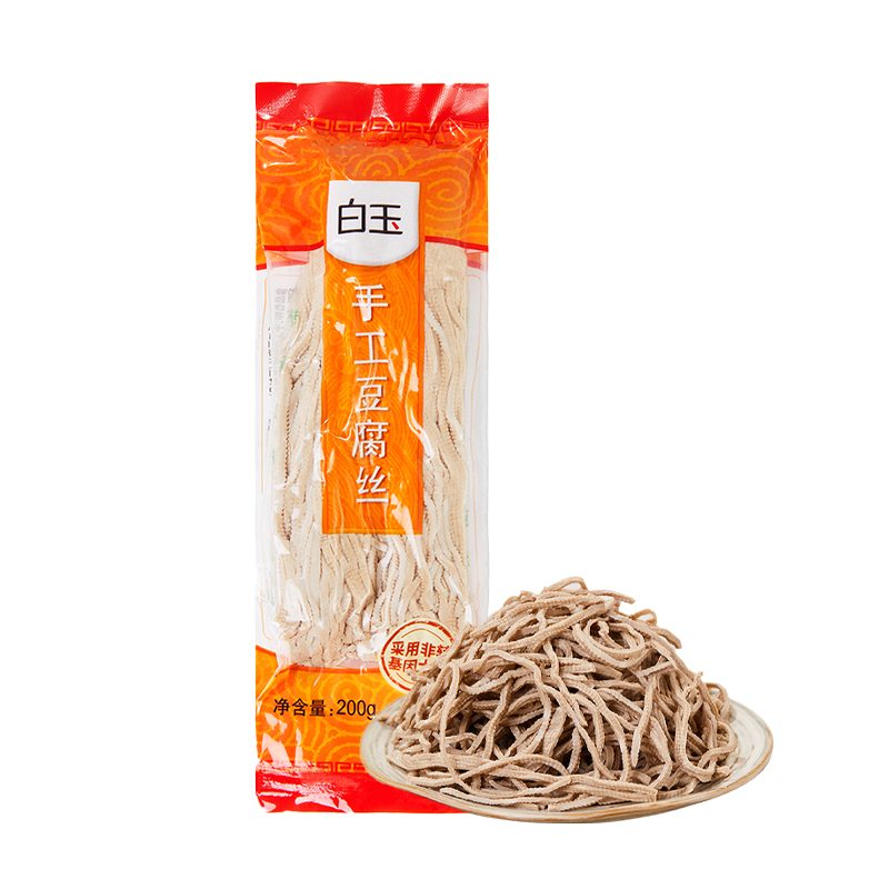 白玉手工豆腐丝 200g