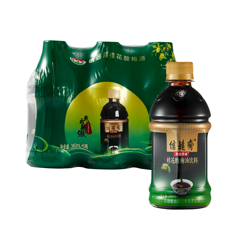 信远斋桂花酸梅汤饮料 380ml*6