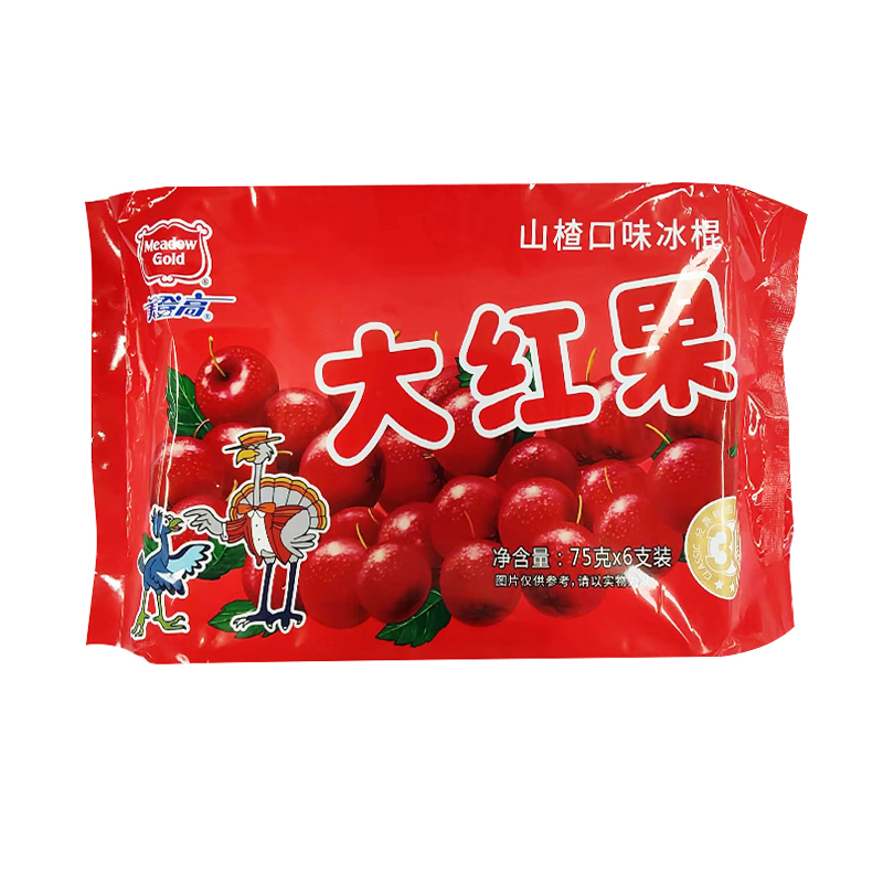 美登高大红果雪糕 75g*6