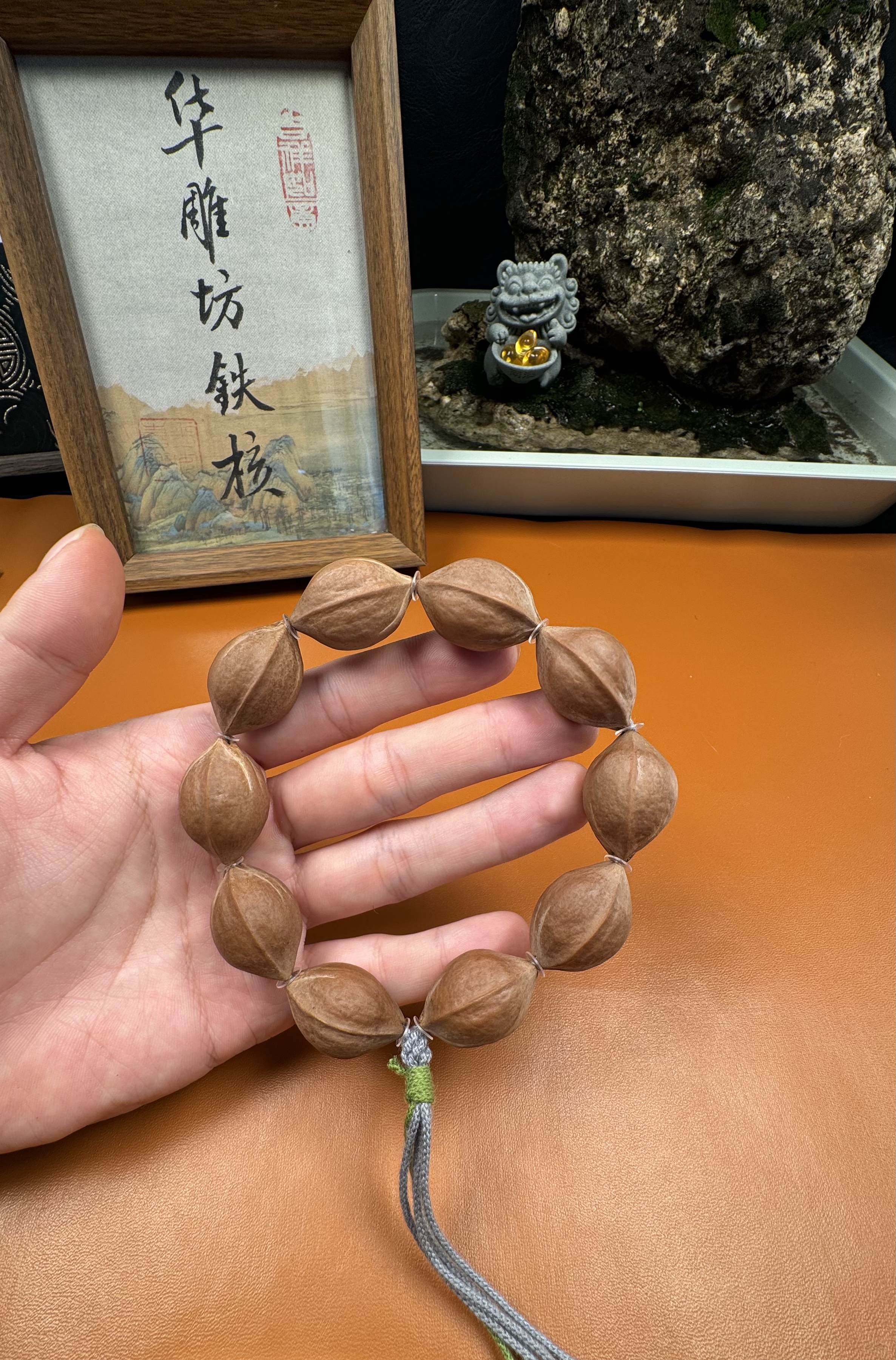 梅林铁核手串1.8*2.8