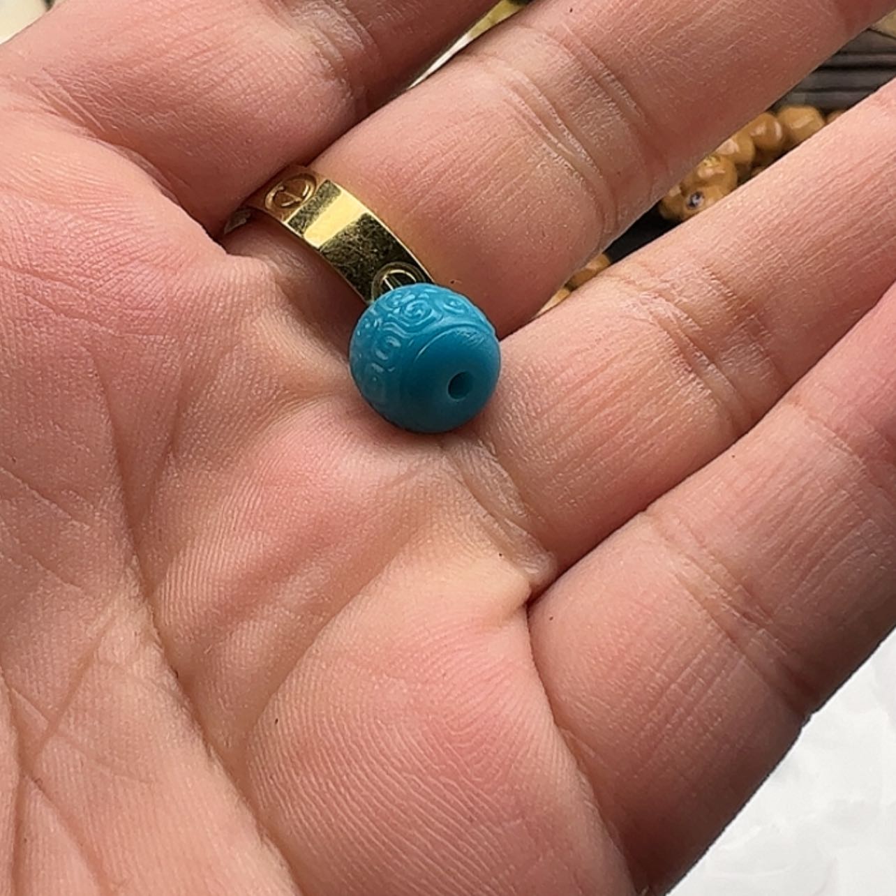 【闪购商品】绿松石吊坠(赠链)合金A*4