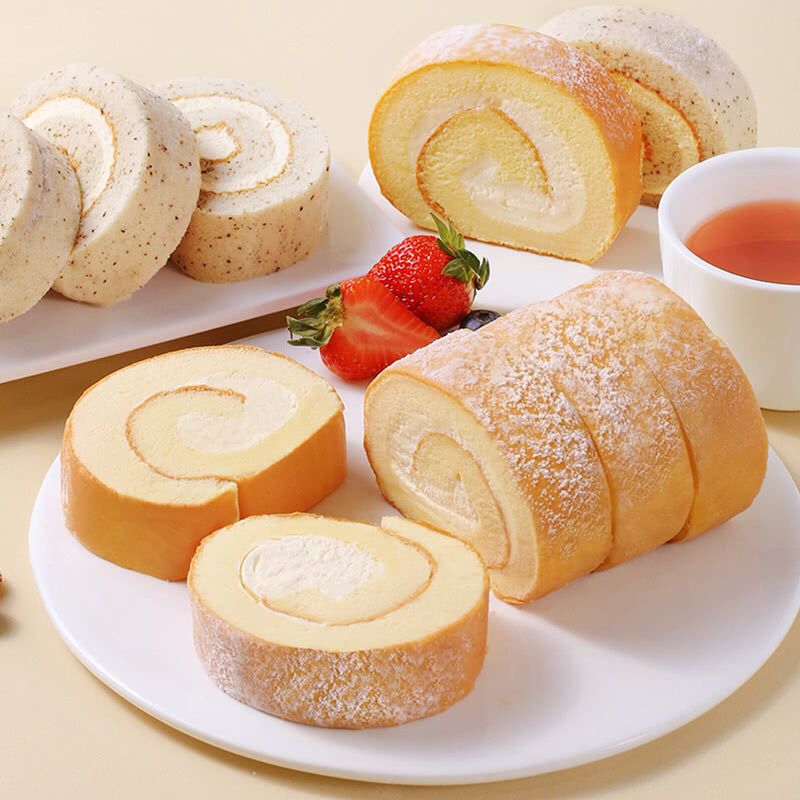 【MM甄选】MM 原味 伯爵 巧克力 咖啡  瑞士卷