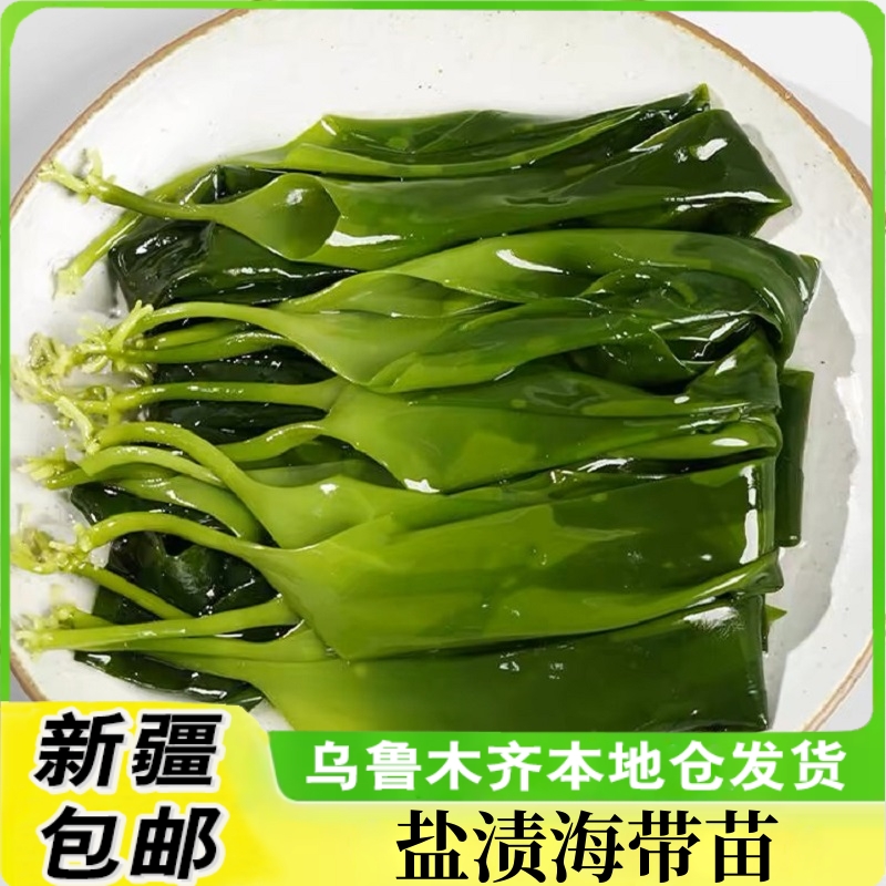 新疆包邮海带苗新鲜盐渍海带嫩苗小火锅食材干货裙带菜凉拌海带芽