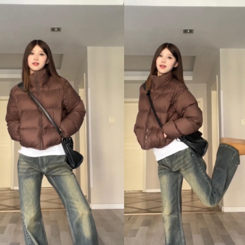 2025年新款棉服女冬短款宽松小个子外套肯豆风韩版棉衣加厚棉袄潮