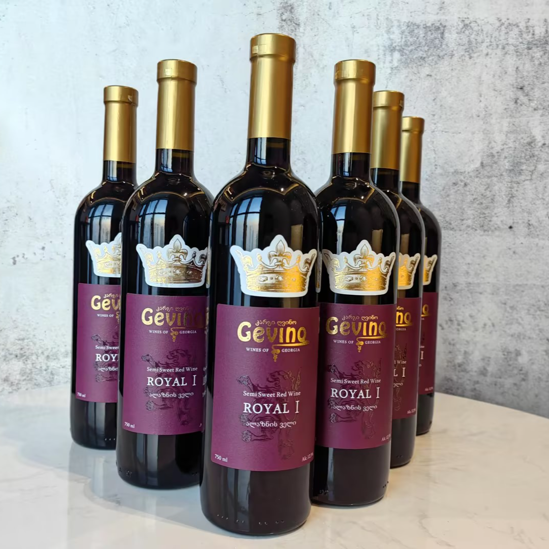 Z皇家一号半甜风味精选红葡萄酒格鲁吉亚进口品质品牌葡萄酒