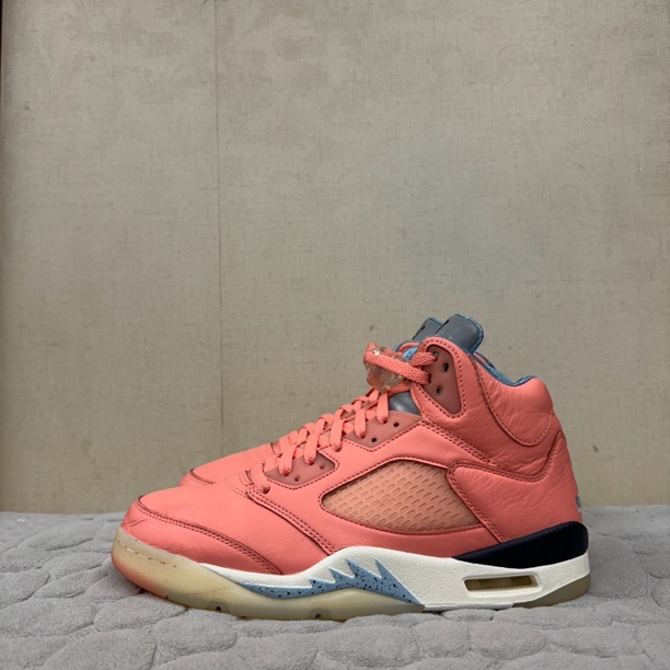 95新 AIR JORDAN 43码/aj5橙色/无原盒/95新/蓝球鞋