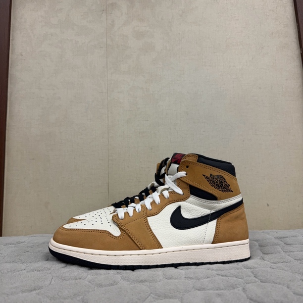 95新 AIR JORDAN 43码/aj1小麦/无原盒/95新/板鞋