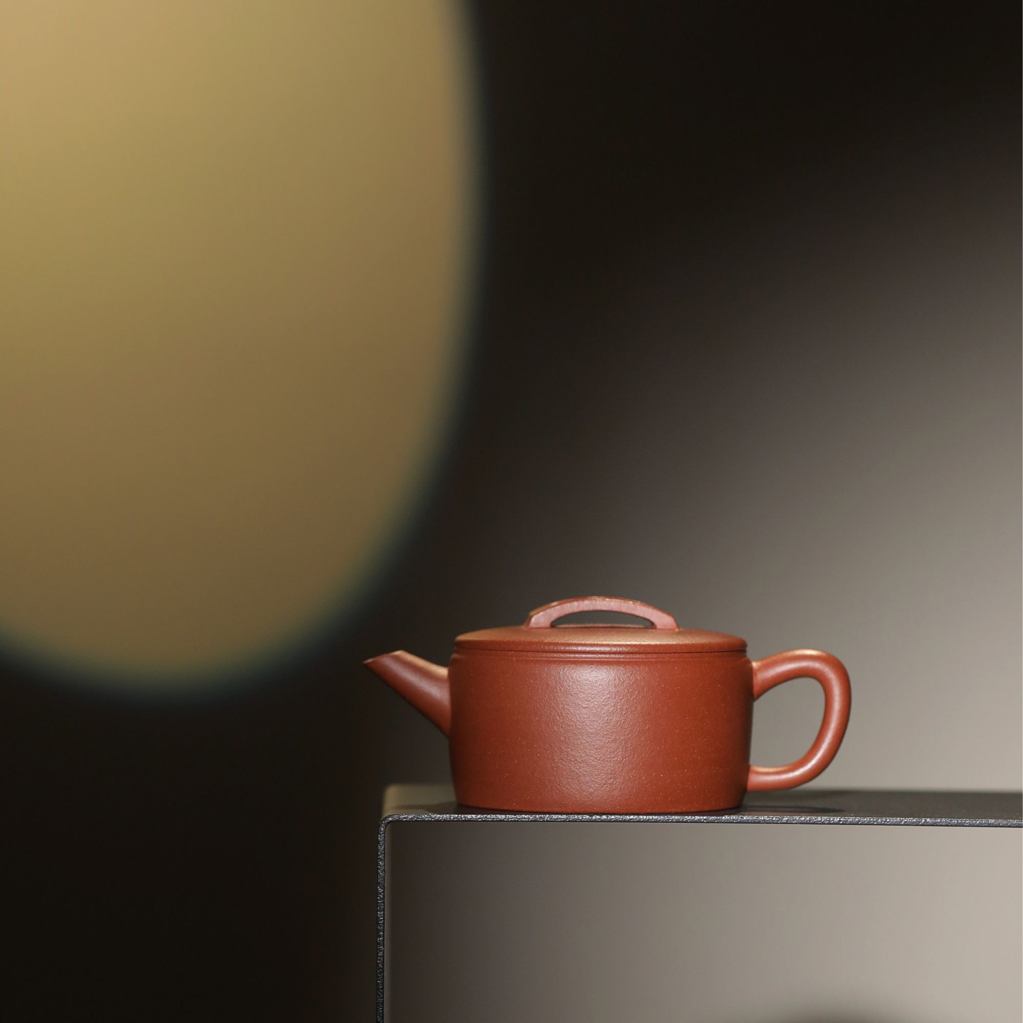 藏品【纯红降·汉瓦】超薄胎单片平底160CC藏品红降坡汉瓦 大哥款