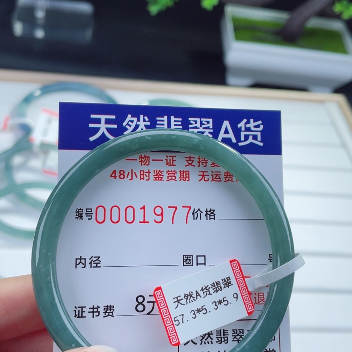 【闪购商品】翡翠手镯未镶嵌