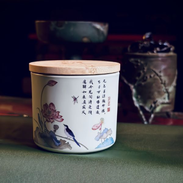 富贵无量酥油香薰灯 （杨枝甘露果香味）