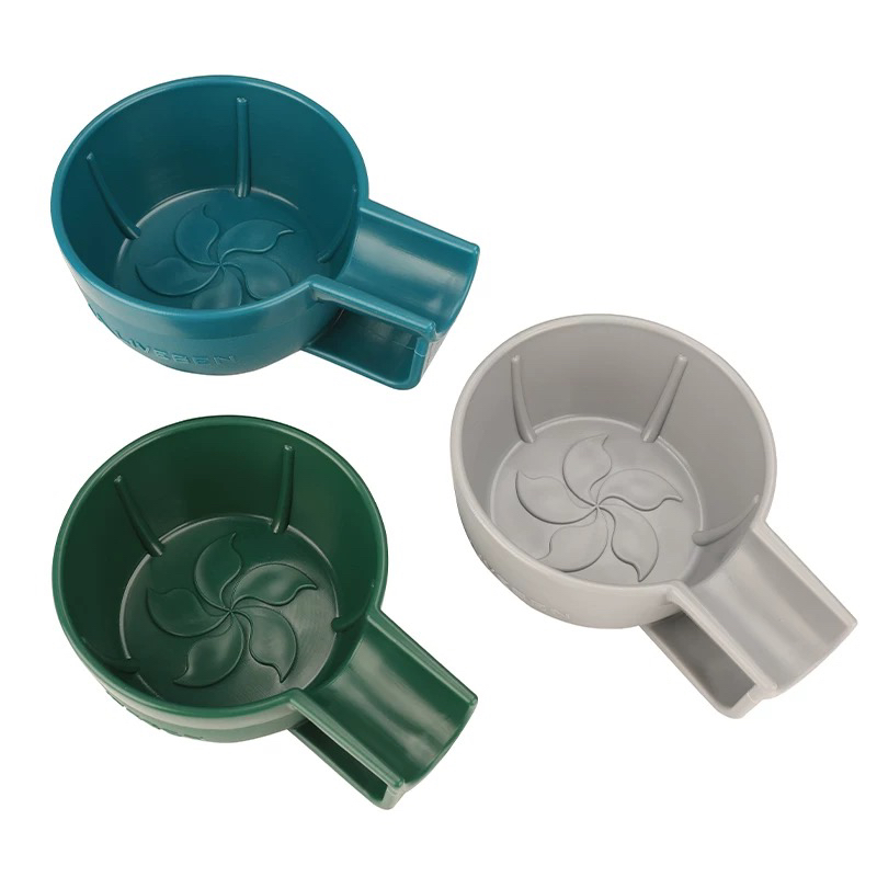 剃须膏打泡碗广口PP防摔加厚皂碗美式立体花纹湿剃修面碗 