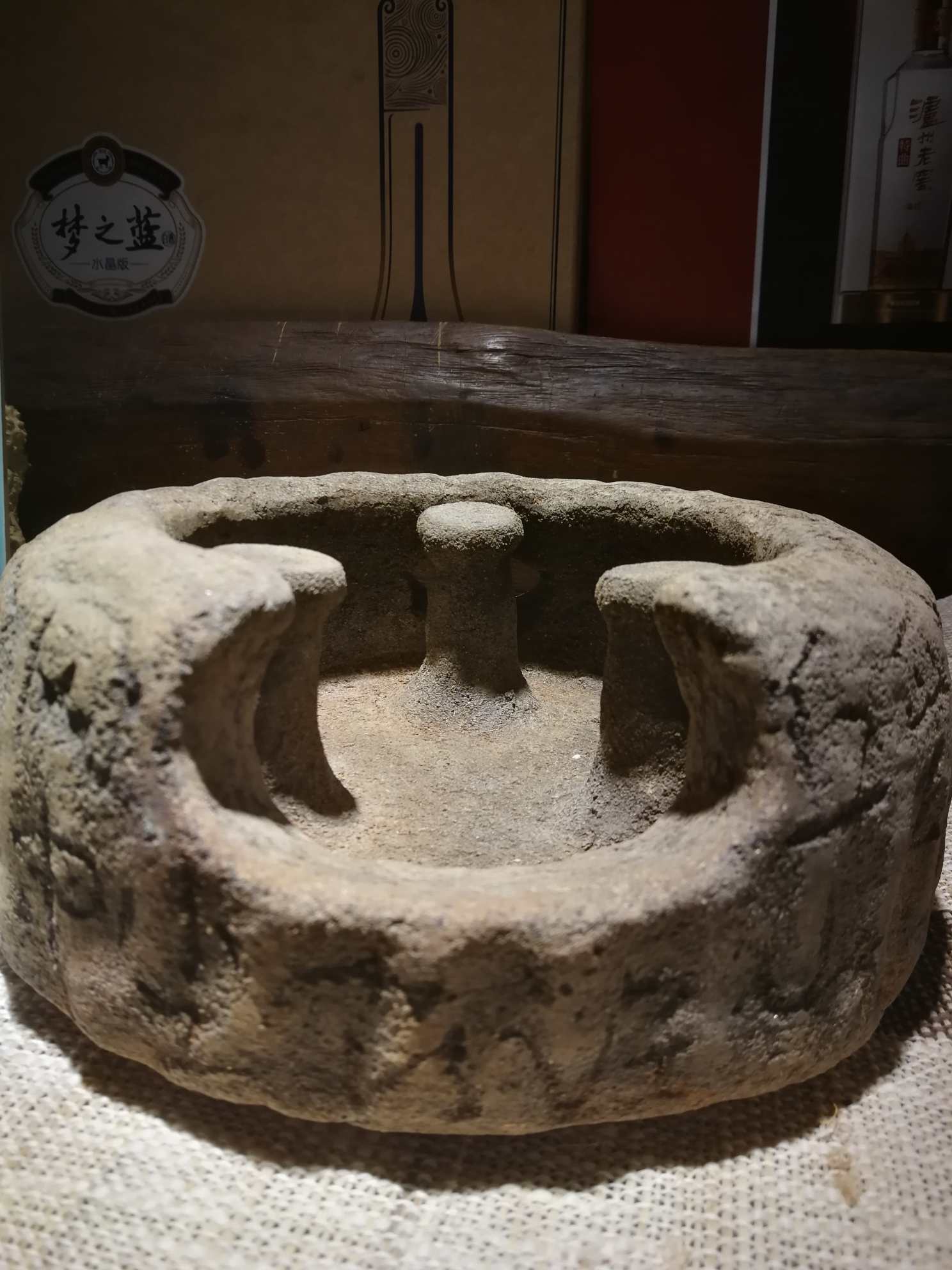 古法柴烧诗文火钵
