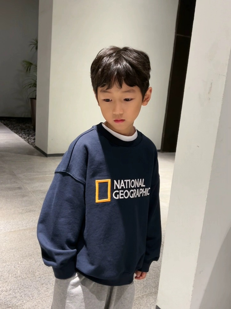 布丁布丁童装男童卫衣秋款2023新款学院风儿童帅气男大童秋冬上衣