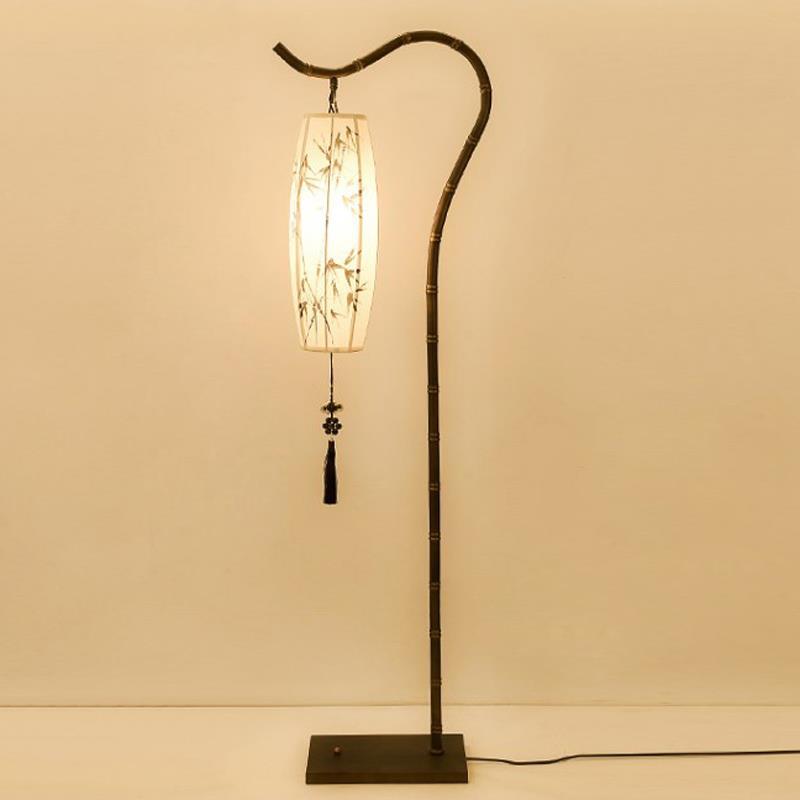 精选新中式落地灯简约现代客厅灯具复古书房卧室灯创意个性铁艺灯