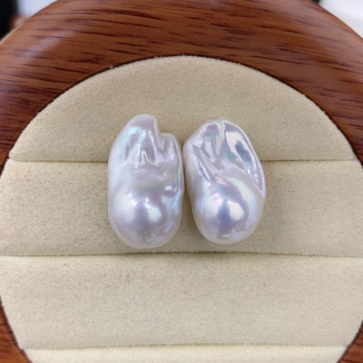 【闪购商品】淡水珍珠耳饰银S925镶嵌
