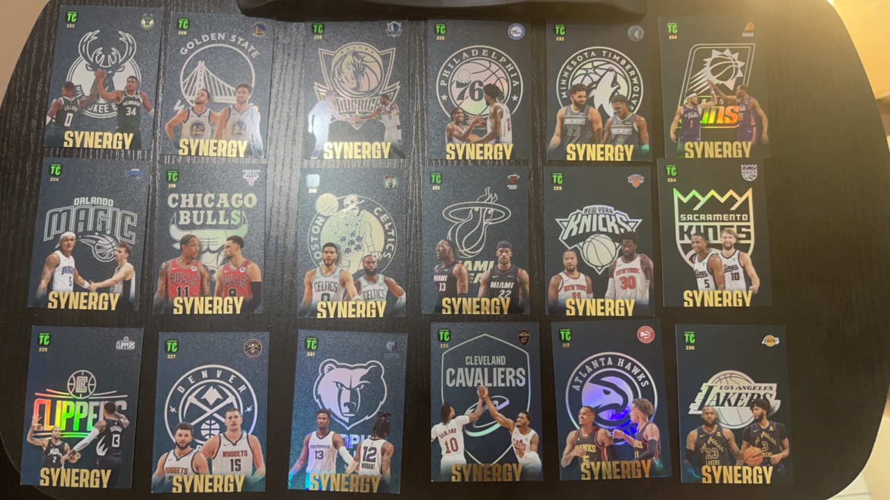 Top class 球星卡队徽一套