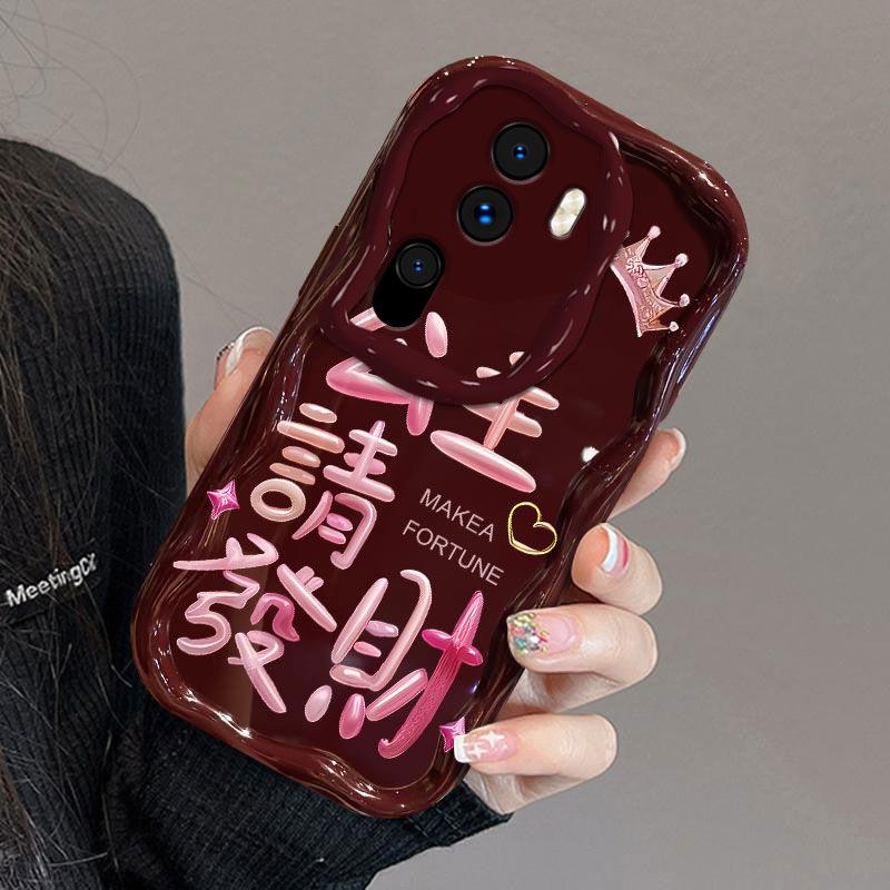 适用于OPPOReno11手机壳PJH110新年公主请发财女防摔软壳全包式