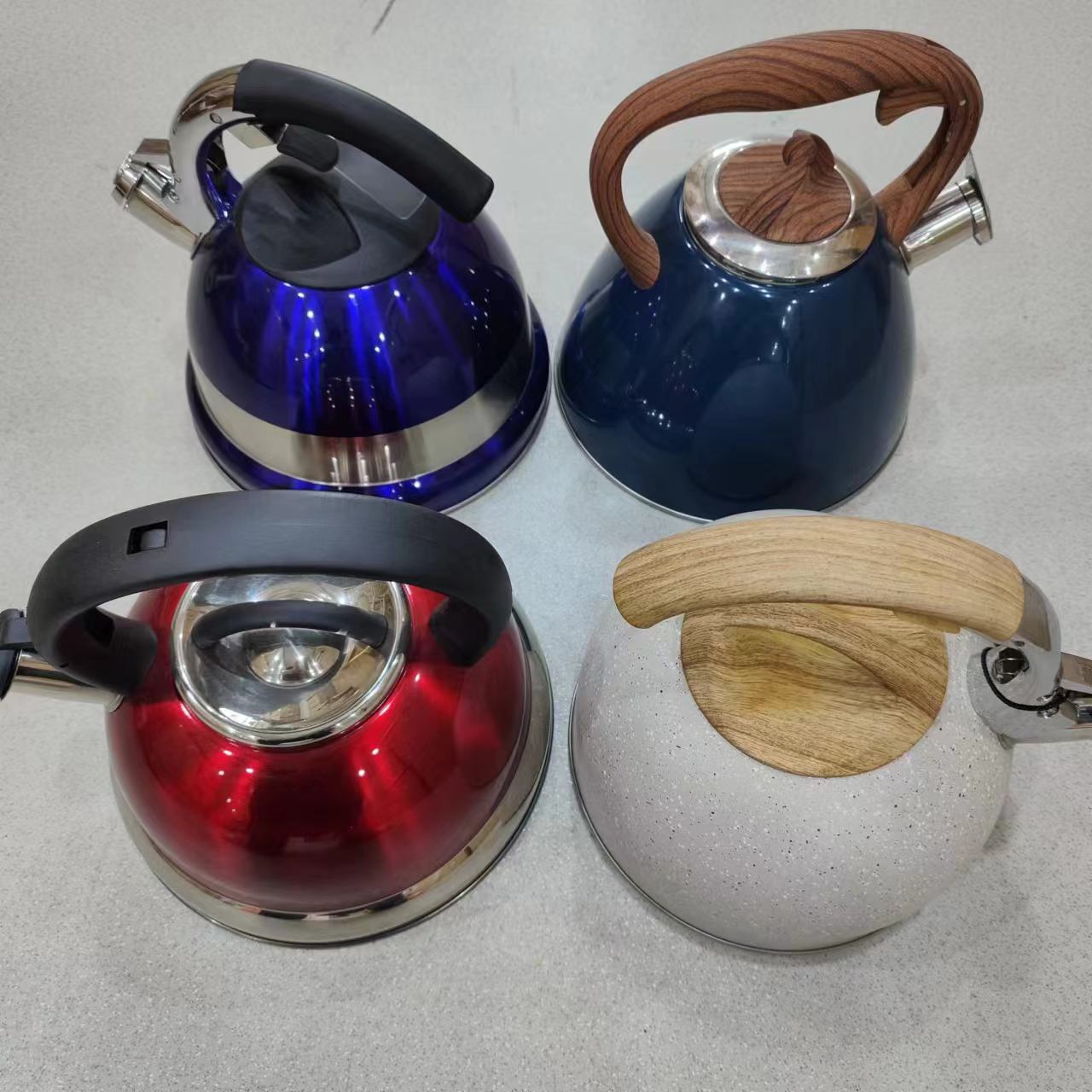 JK272 好看的鸣笛烧水壶颜色随机