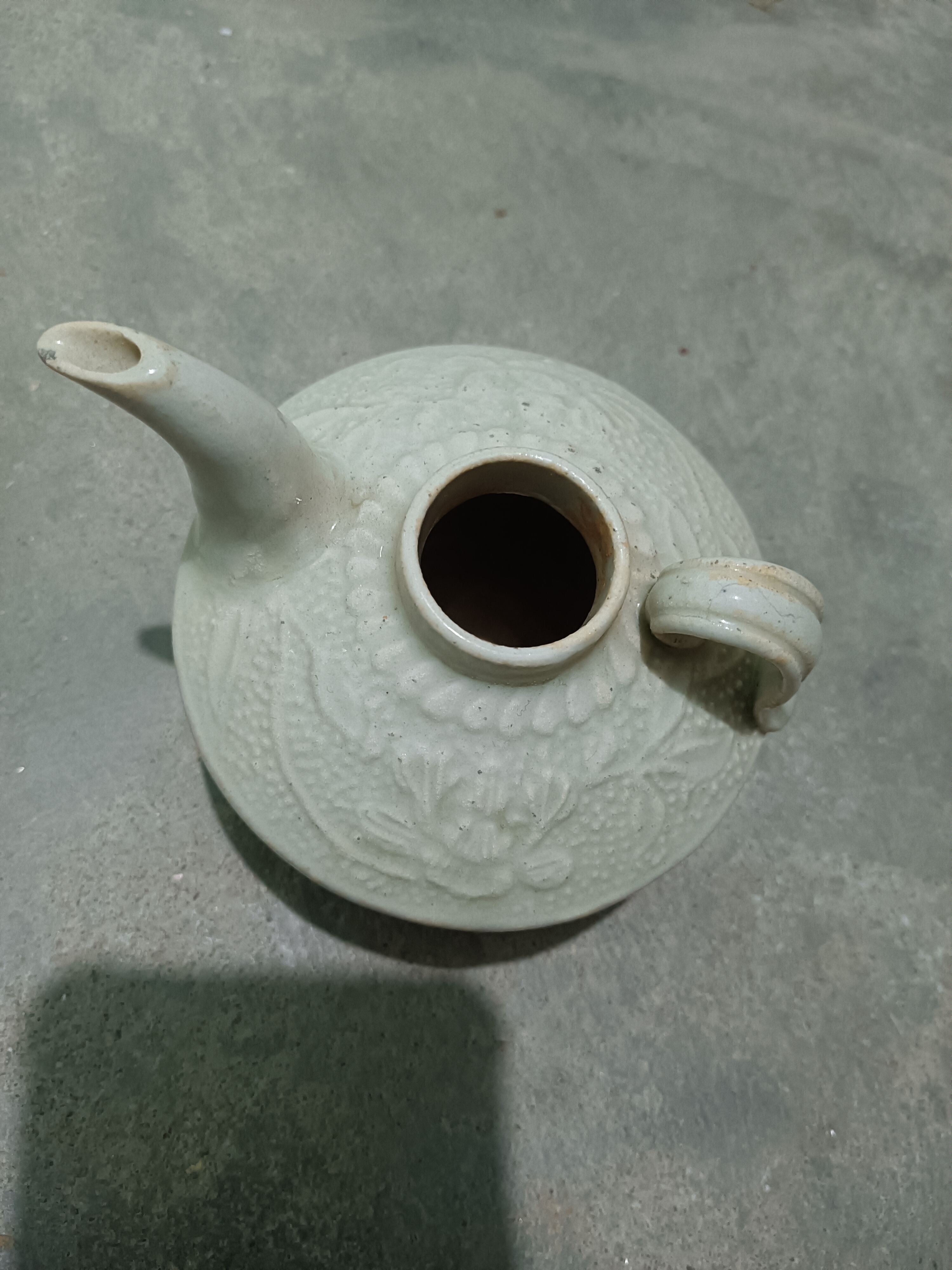 北宋早期，湖田瑶茶壶高8.6大12