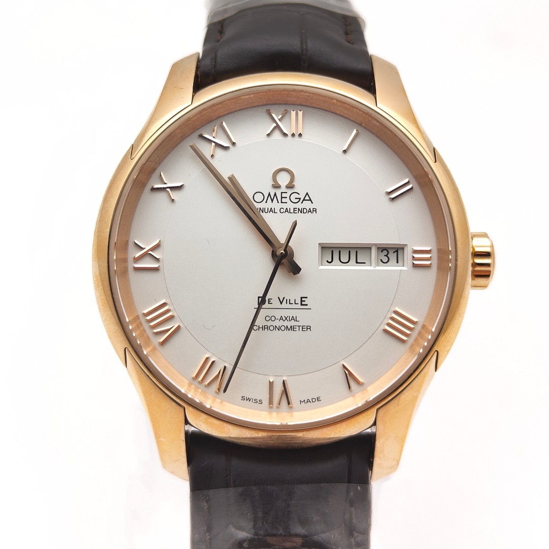 99新 Omega/欧米茄 【金缘】蝶飞/20全套/41mm