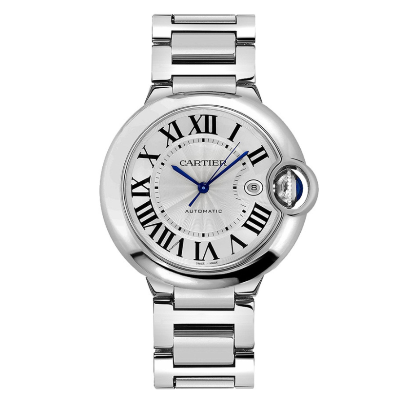 99新 Cartier/卡地亚 【金缘】蓝气球/单表/42.1mm