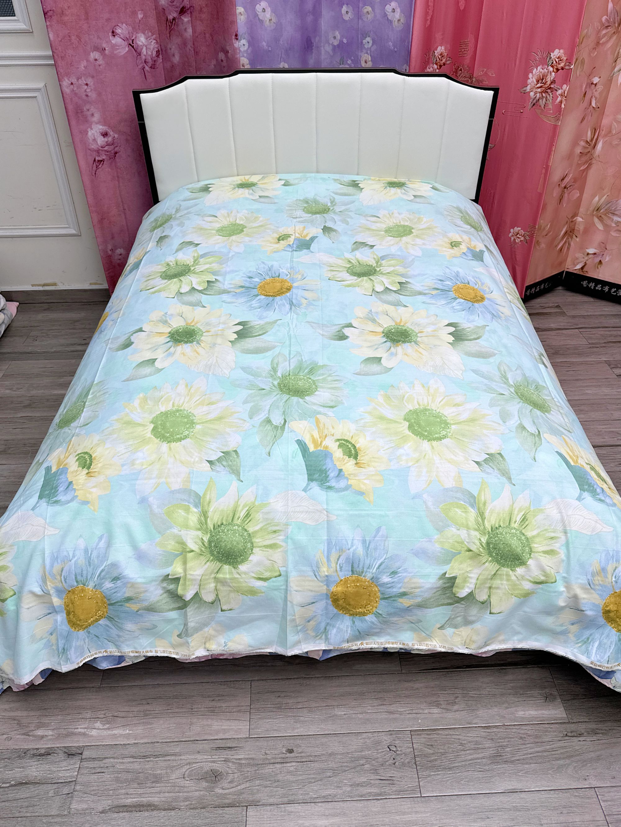 老粗布2.3*2.45米床单加厚加密 密实贴身透气【向阳而开】