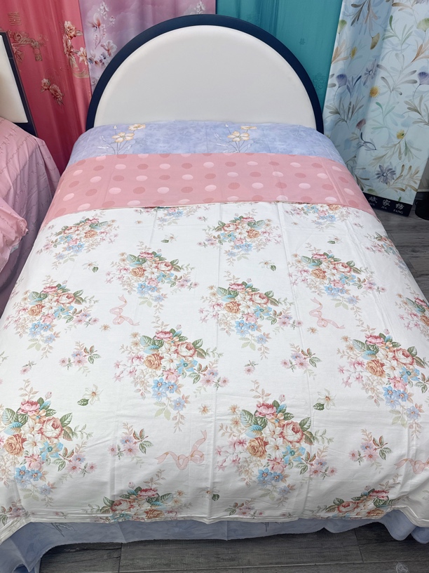 100棉双人被套 2米*2.3米 新款100棉 柔软亲肤透气【安娜花园】