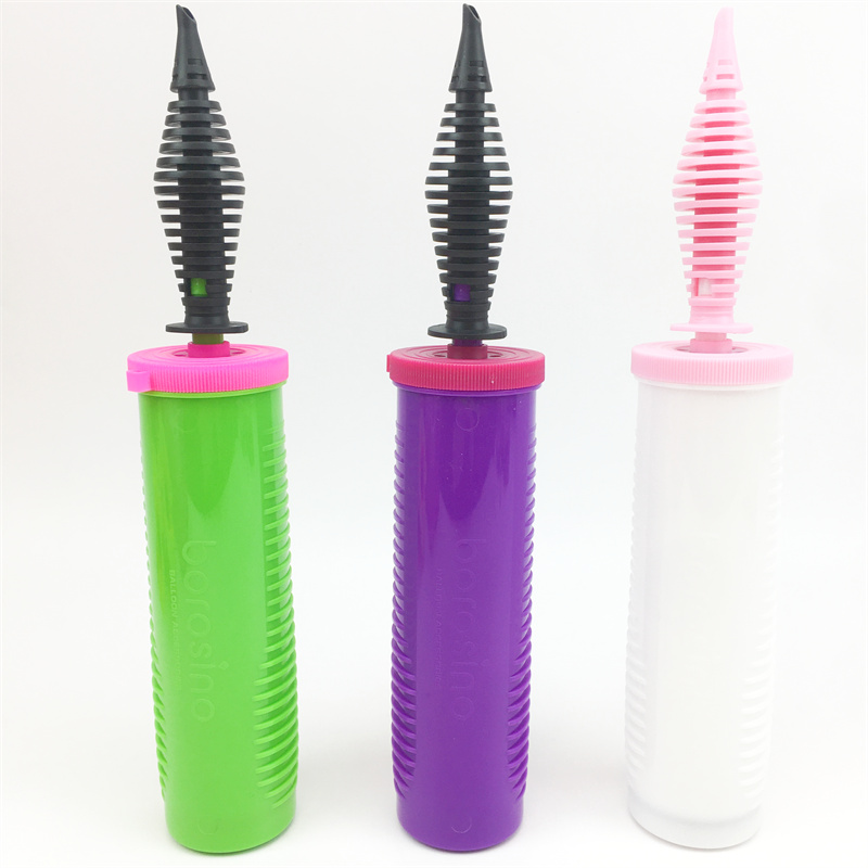 波波球充气筒大号气球打气筒加强充气高品质手动铝膜长条快速充气