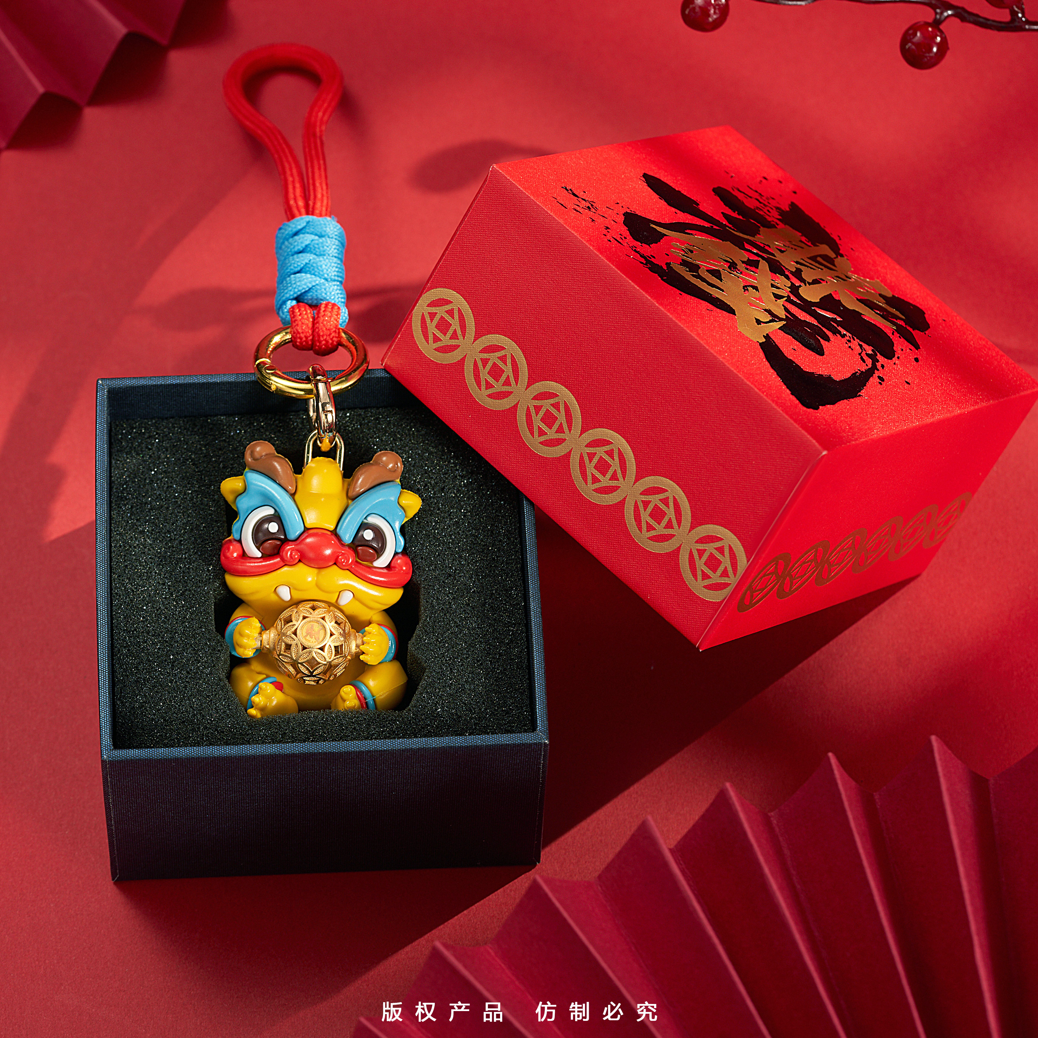 24年新款赚钱LO--转转龙挂件除夕送礼礼物钥匙扣高级摆件展示挂件