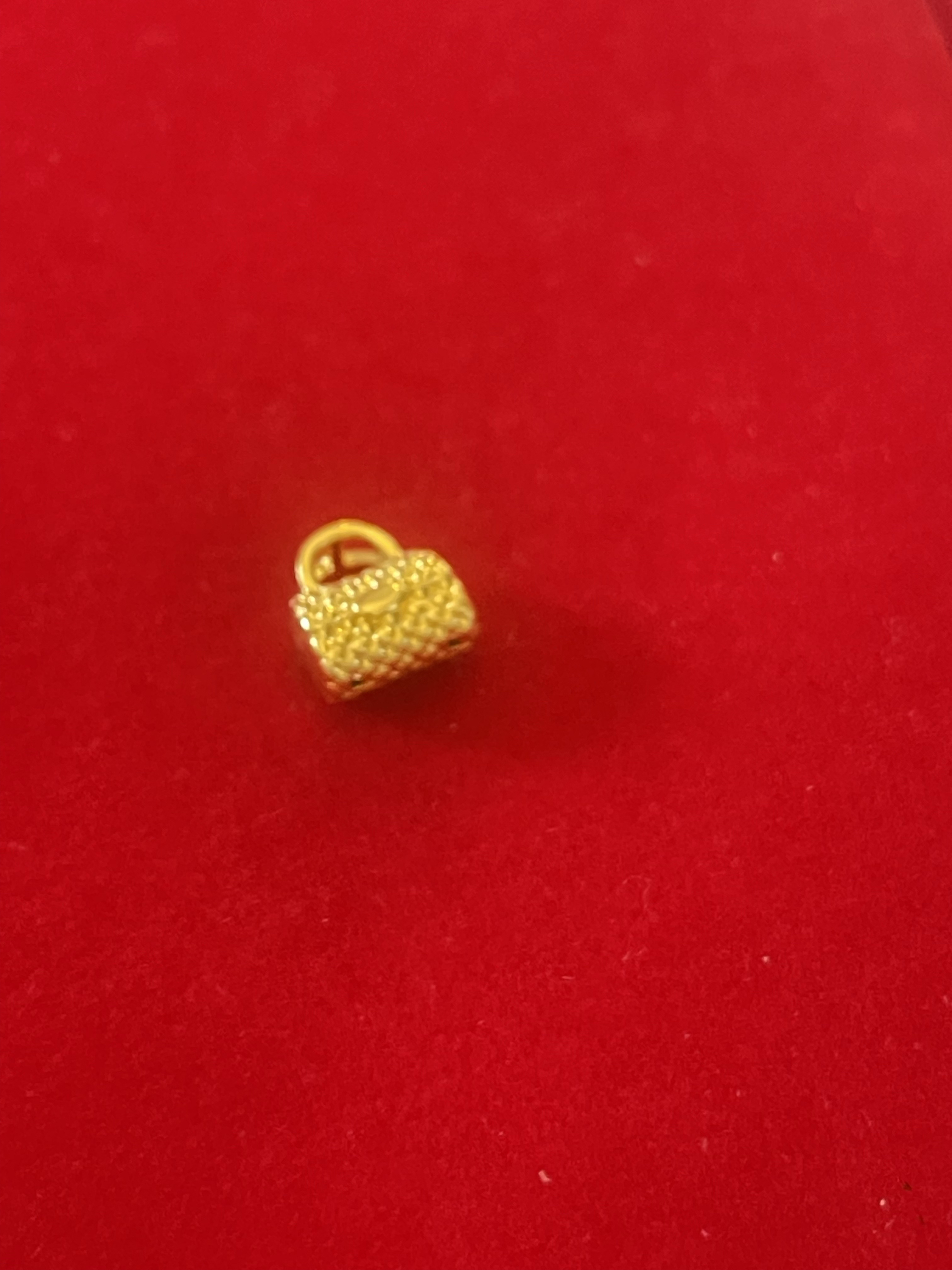 足金999纯黄金包包可自由DIY男女不限