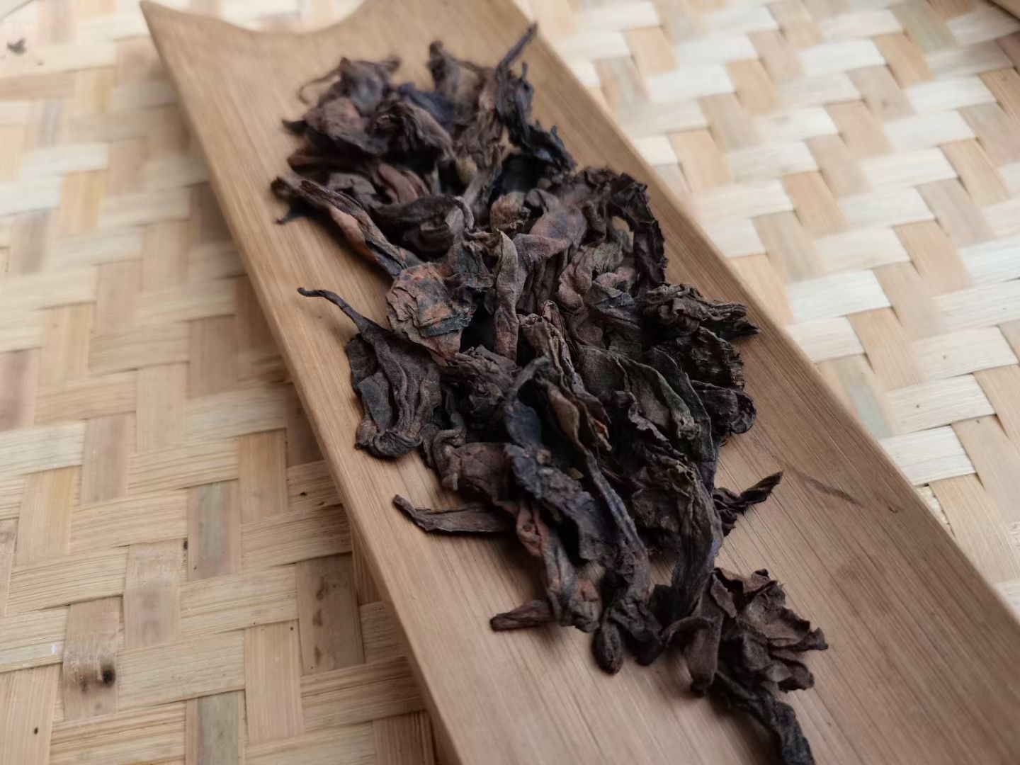 2008年老茶普洱熟茶陈香老叶熟茶散茶陈香味浓郁 老味足